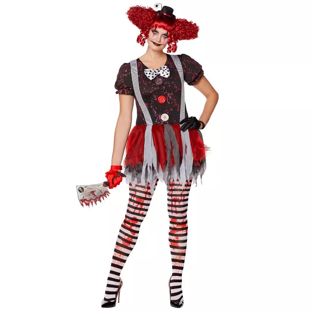 Adult Horror Clown Plus Size Costume - US 4711