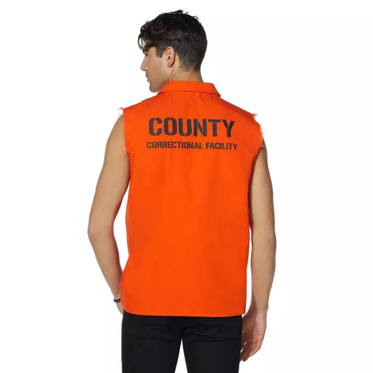 Adult Orange Inmate Shirt - US 4694