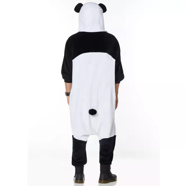 Adult Panda Jumpsuit Costume - US 6925