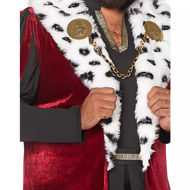 Adult Noble King Plus Size Costume - US 0061