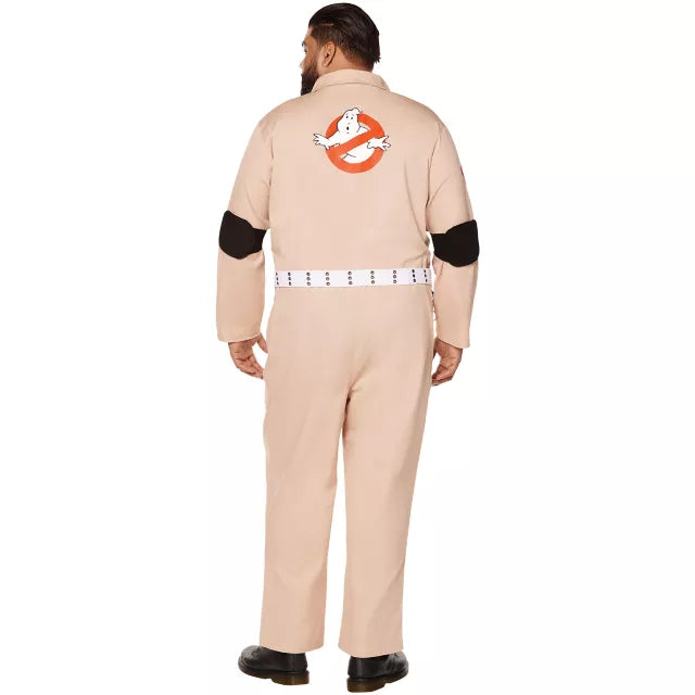 Adult Mens Ghostbusters One Piece Plus Size Costume - Ghostbusters Classic - US 5667