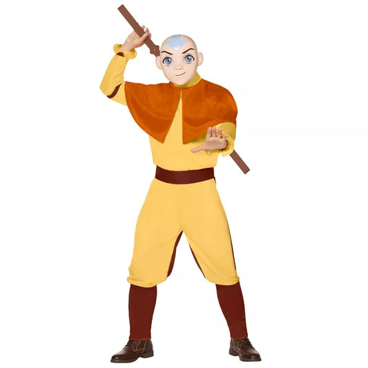 Adult Aang Jumpsuit Costume - Avatar The Last Airbender - US 9626
