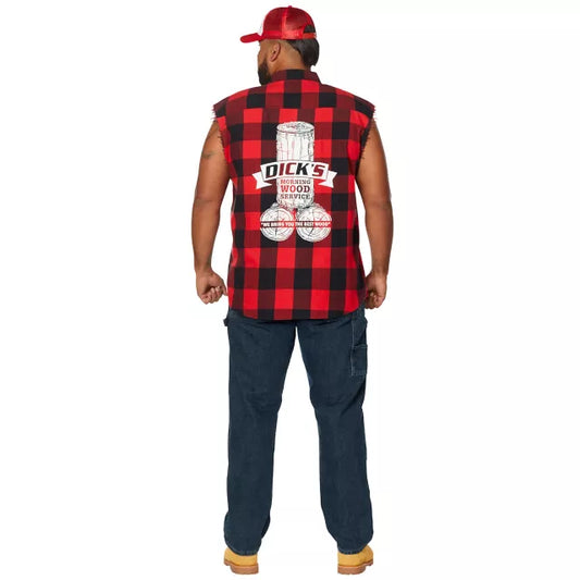 Adult Dick's Morning Wood Service Plus Size Vest - US 1006