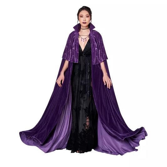 Adult Celestial Witch Cape Deluxe - US 7818