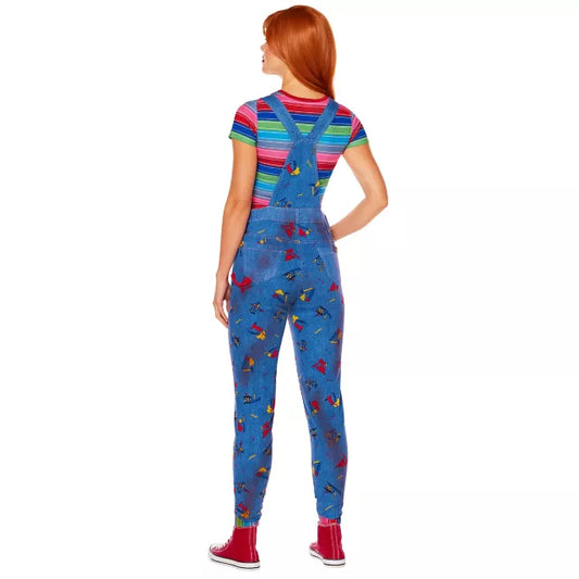 Adult Chucky Overalls Costume - US 7997