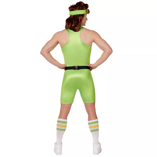 Adult '80s Aerobics Workout Costume - US 9864