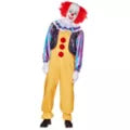 Adult Classic Pennywise Clown Plus Size Costume - It - US 4105