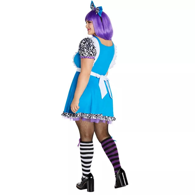 Adult Alice Down the Rabbit Hole Costume - US 3858