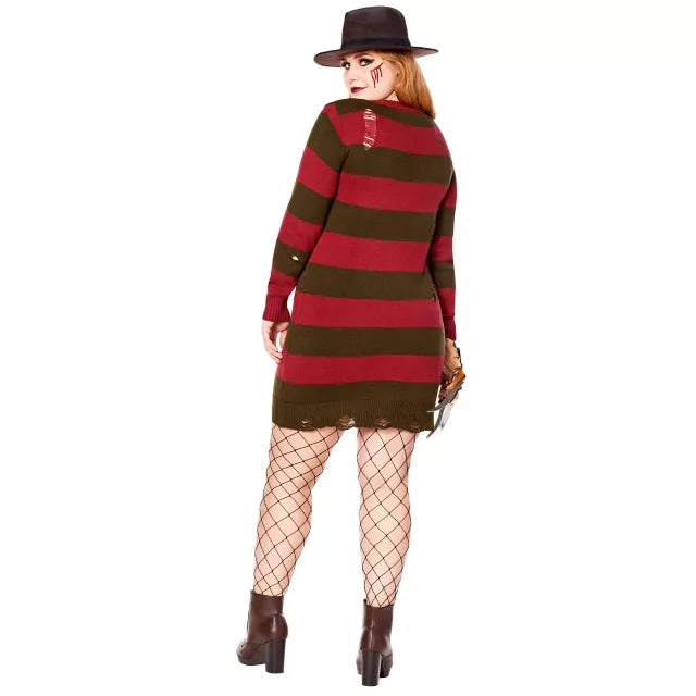 Adult Freddy Krueger Sweater Dress - A Nightmare on Elm Street - US 2438