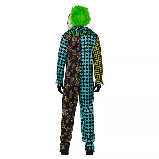 Adult Neon Clown Costume - US 6508