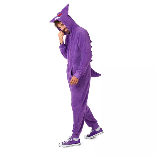 Adult Gengar Hooded Jumpsuit Costume - Pokémon - US 8124