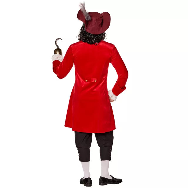 Adult Captain Hook Costume - Peter Pan - US 7508