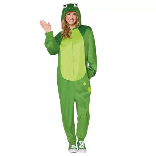 Adult Frog Jumpsuit Costume - US 1368