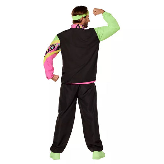 Adult 80s Neon Track Suit - US 5457