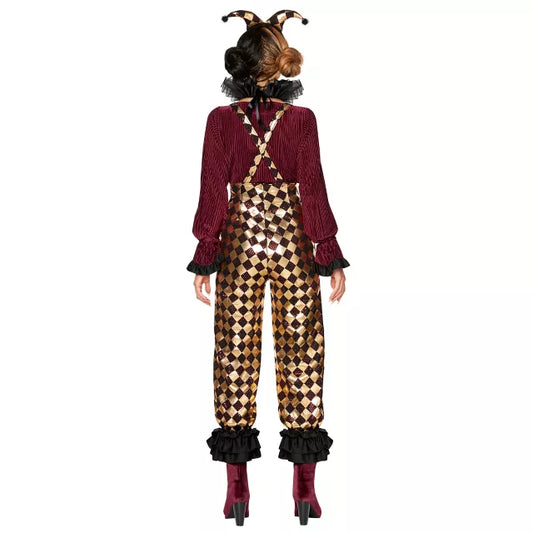 Adult Checkered Clown Costume - The Signature Collection - US 7215