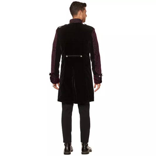 Adult Burgundy Vampire Jacket - US 4367