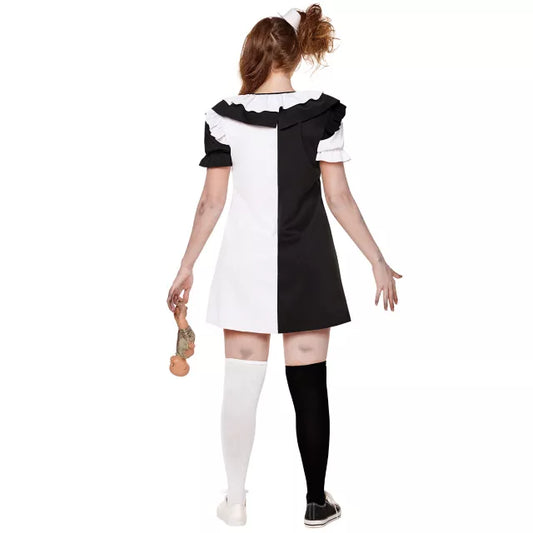 Adult Little Pale Girl Costume - Terrifier - US 3255