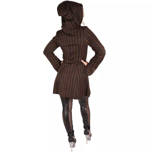 Adult Hooded Steampunk Jacket - US 0240