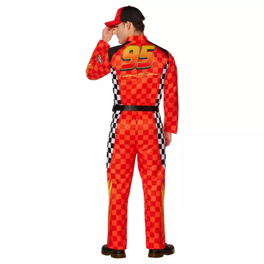 Adult Lightning McQueen Jumpsuit Costume - Cars - US 8567