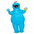Adult Cookie Monster Inflatable Costume - Sesame Street - US 5594