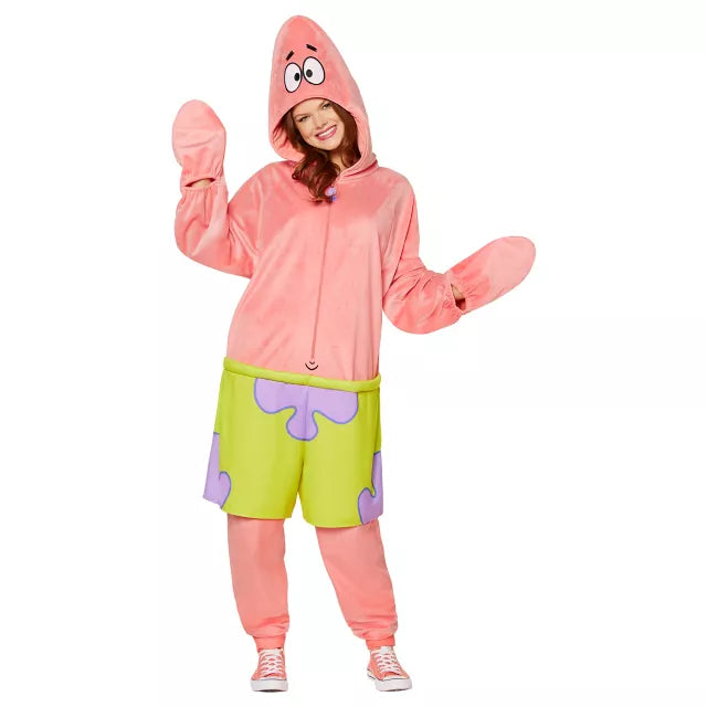 Adult Patrick Star Jumpsuit Costume - SpongeBob SquarePants - US 0392