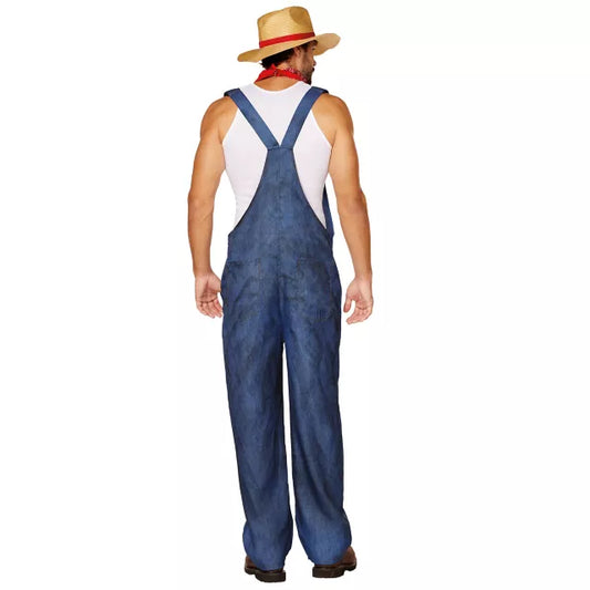 Adult Farmer Overalls Costume - US 6279
