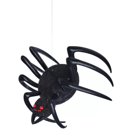 4 Ft Hanging Inflatable Furry Spider - US 1833