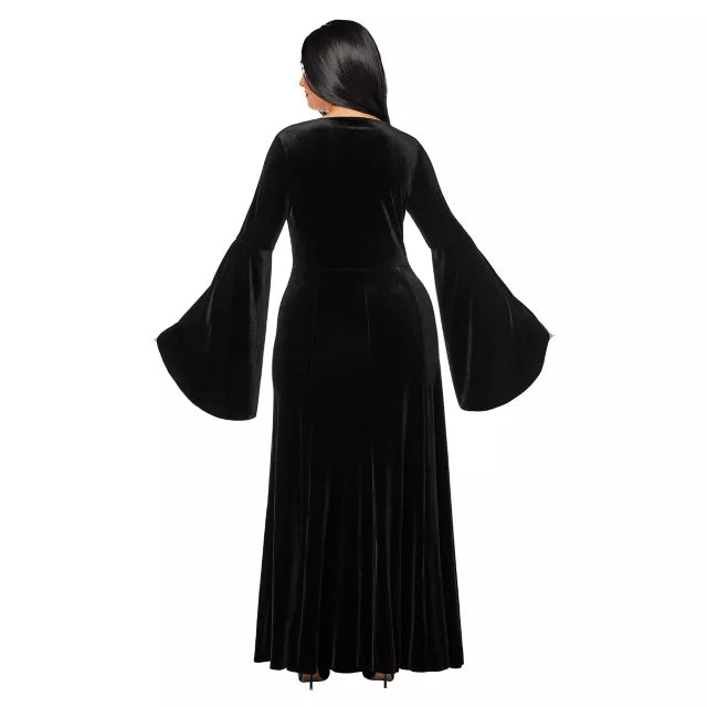 Adult Morticia Addams Dress Costume - Wednesday - US 8745