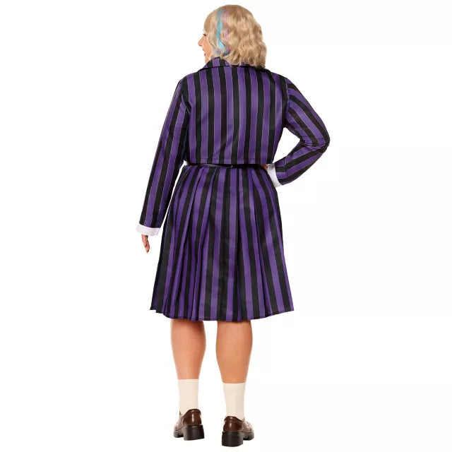 Adult Enid Sinclair Nevermore Academy Uniform Costume - Wednesday - US 8494