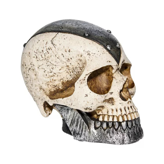 6 Inch Iron Armored Skull - US 9817