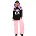 Adult Pink Ouija Board Hoodie - US 2728