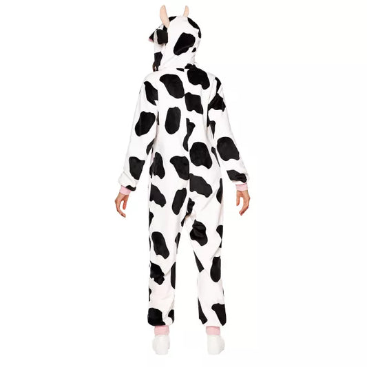 Adult Cow Jumpsuit Costume - US 6937