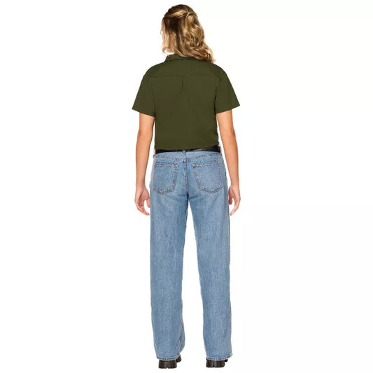 Adult Jason Cropped Work Shirt - Jason Universe - US 1339