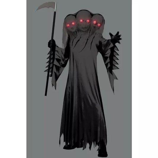 Adult Light-Up Three Headed Ghostly Soul Costume - US 7241