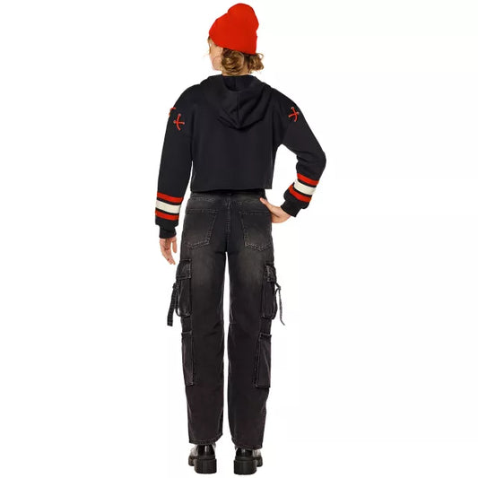 Adult Jason Hockey Mask Lace-Up Hoodie - Jason Universe - US 7502