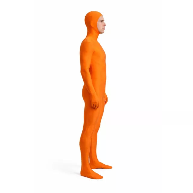 Adult Orange Skin Suit - US 7330