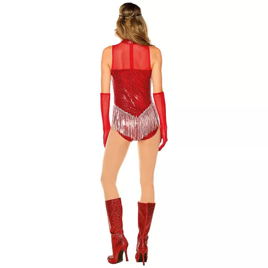 Adult Dazzling Showgirl Costume - US 5165