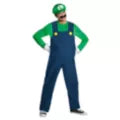 Adult Luigi Costume - Mario Bros - US 6009