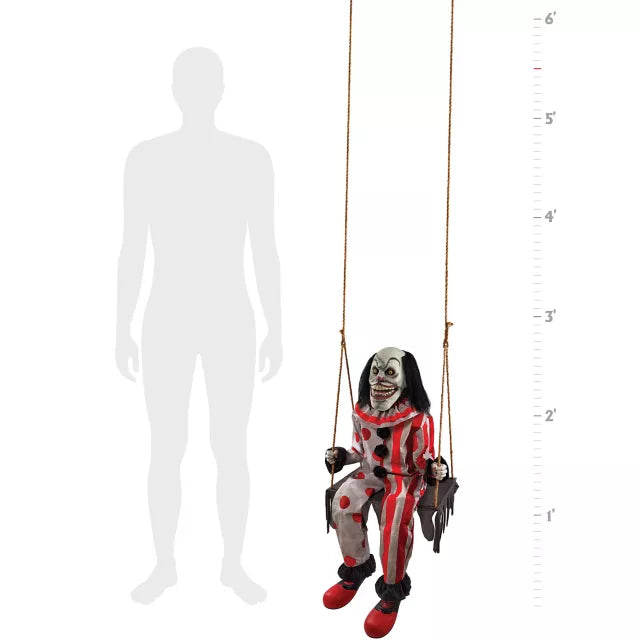 4 Ft 3 In Toothy the Clown Animatronic - US 4023