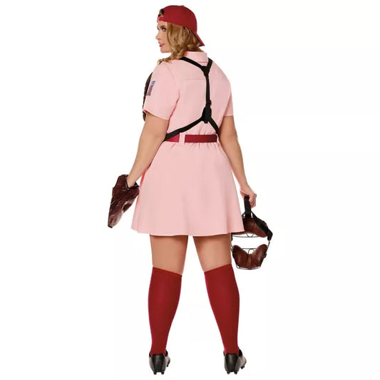 Adult Dottie Plus Size Costume - A League of Their Own - US 5717