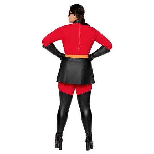 Adult Mrs. Incredible Catsuit Plus Size Costume - The Incredibles - US 2078