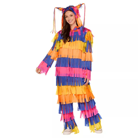 Adult Piñata Jumpsuit Costume - US 9916