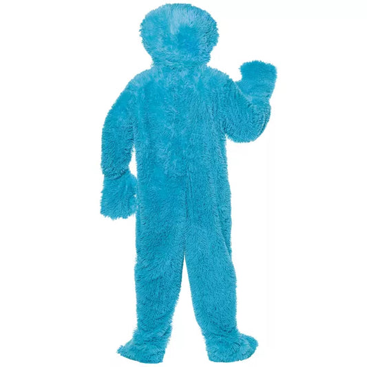 Adult Cookie Monster Jumpsuit Costume - Sesame Street - US 3599