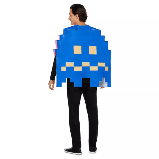 Adult Pinky & Turn to Blue Ghost Reversible 3D Costume - PAC-MAN - US 0291