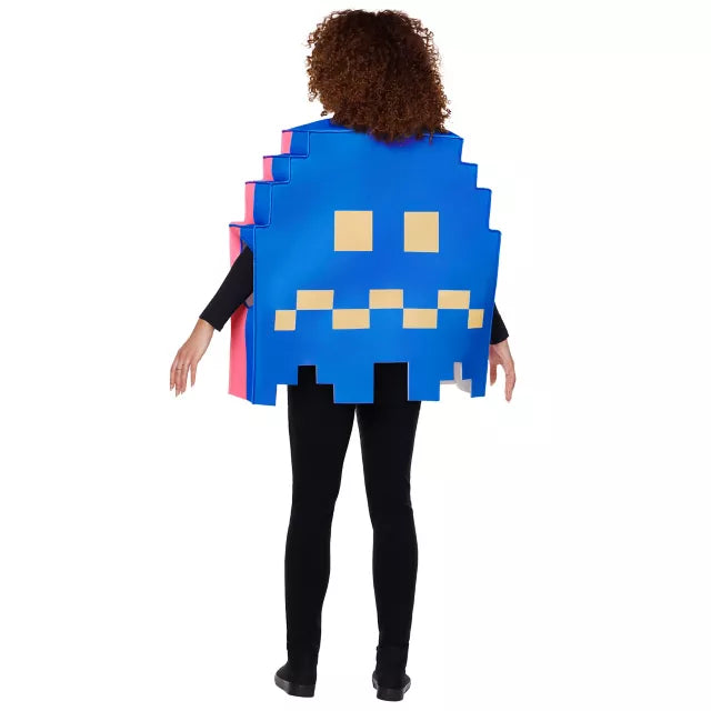 Adult Pinky & Turn to Blue Ghost Reversible 3D Costume - PAC-MAN - US 0291