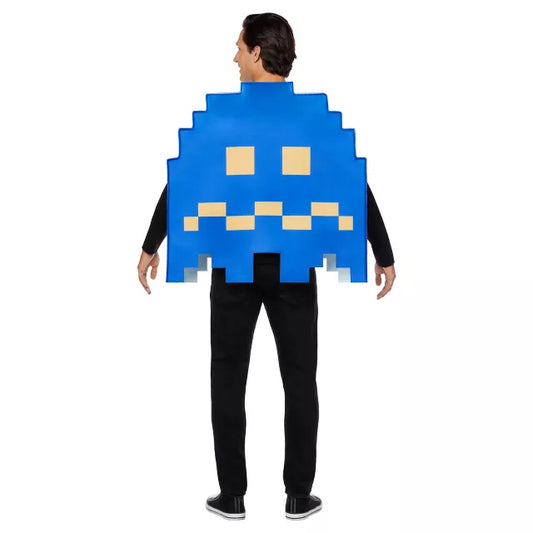 Adult Inky & Turn to Blue Ghost Reversible 3D Costume - PAC-MAN - US 9503