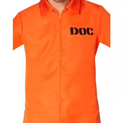 Adult Department of Corrections Prisoner One Piece Costume - US 5367