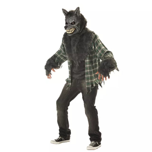 Adult Full Moon Madness Werewolf Costume - US 7795