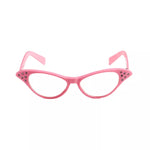 '50s Pink Rhinestone Glasses - US 3350