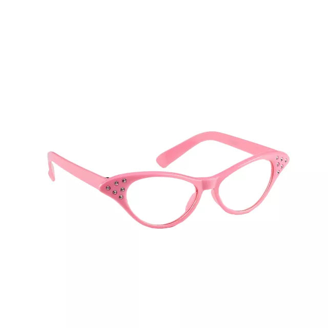 '50s Pink Rhinestone Glasses - US 3350